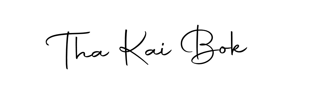 Also we have Tha Kai Bok name is the best signature style. Create professional handwritten signature collection using Autography-DOLnW autograph style. Tha Kai Bok signature style 10 images and pictures png