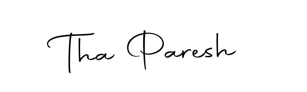 Design your own signature with our free online signature maker. With this signature software, you can create a handwritten (Autography-DOLnW) signature for name Tha Paresh. Tha Paresh signature style 10 images and pictures png