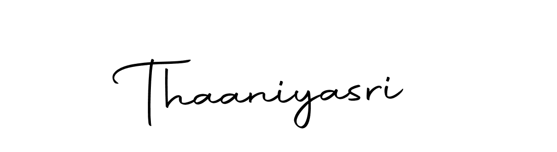 Make a beautiful signature design for name Thaaniyasri. Use this online signature maker to create a handwritten signature for free. Thaaniyasri signature style 10 images and pictures png