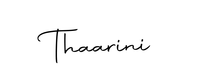 The best way (Autography-DOLnW) to make a short signature is to pick only two or three words in your name. The name Thaarini include a total of six letters. For converting this name. Thaarini signature style 10 images and pictures png