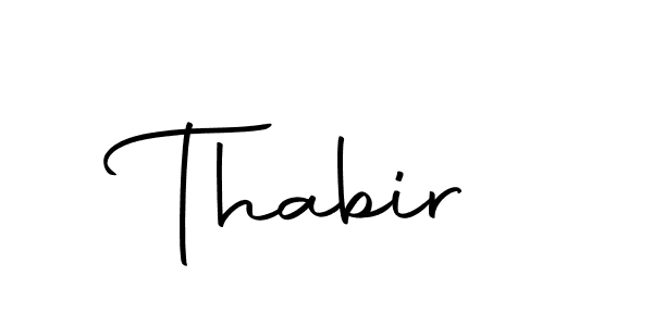 Here are the top 10 professional signature styles for the name Thabir. These are the best autograph styles you can use for your name. Thabir signature style 10 images and pictures png