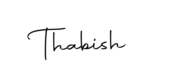 Thabish stylish signature style. Best Handwritten Sign (Autography-DOLnW) for my name. Handwritten Signature Collection Ideas for my name Thabish. Thabish signature style 10 images and pictures png