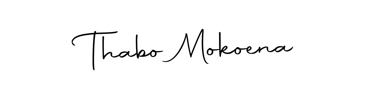 Make a short Thabo Mokoena signature style. Manage your documents anywhere anytime using Autography-DOLnW. Create and add eSignatures, submit forms, share and send files easily. Thabo Mokoena signature style 10 images and pictures png
