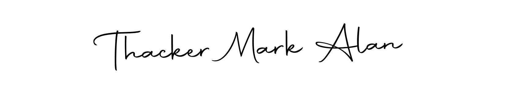 You can use this online signature creator to create a handwritten signature for the name Thacker Mark Alan. This is the best online autograph maker. Thacker Mark Alan signature style 10 images and pictures png