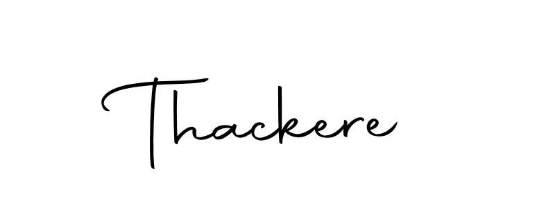 Make a beautiful signature design for name Thackere. With this signature (Autography-DOLnW) style, you can create a handwritten signature for free. Thackere signature style 10 images and pictures png