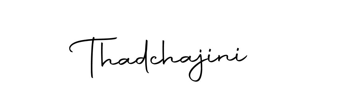 You can use this online signature creator to create a handwritten signature for the name Thadchajini. This is the best online autograph maker. Thadchajini signature style 10 images and pictures png