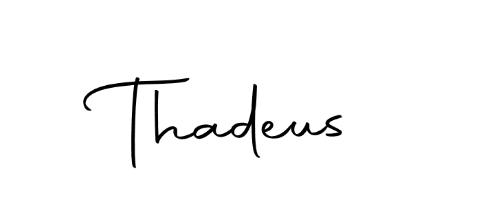 The best way (Autography-DOLnW) to make a short signature is to pick only two or three words in your name. The name Thadeus include a total of six letters. For converting this name. Thadeus signature style 10 images and pictures png