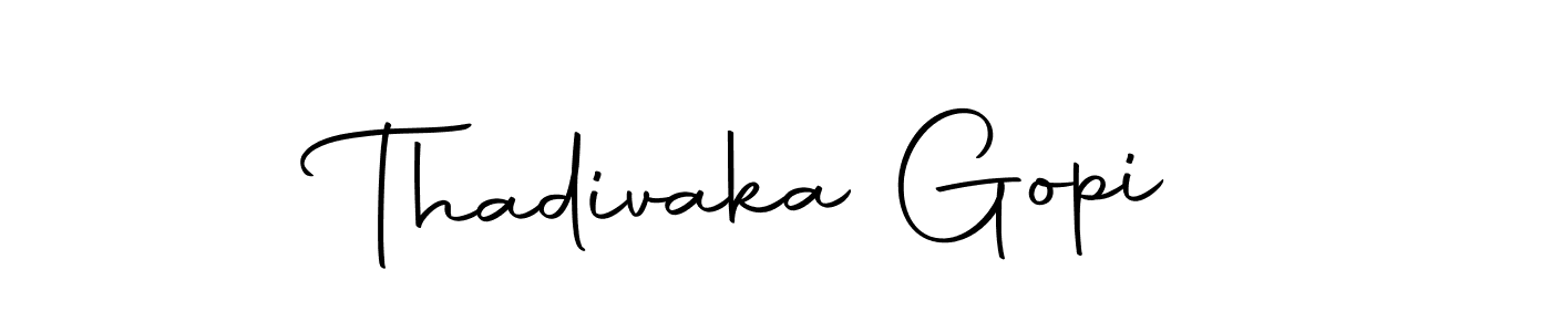 Thadivaka Gopi stylish signature style. Best Handwritten Sign (Autography-DOLnW) for my name. Handwritten Signature Collection Ideas for my name Thadivaka Gopi. Thadivaka Gopi signature style 10 images and pictures png