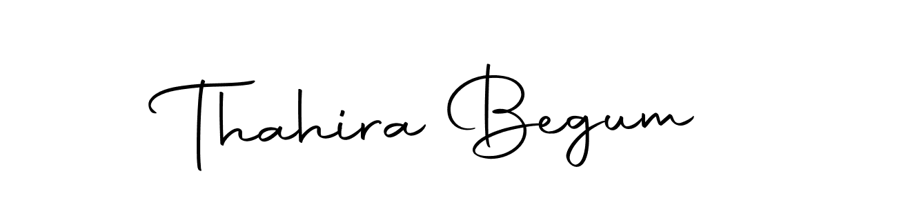How to make Thahira Begum signature? Autography-DOLnW is a professional autograph style. Create handwritten signature for Thahira Begum name. Thahira Begum signature style 10 images and pictures png