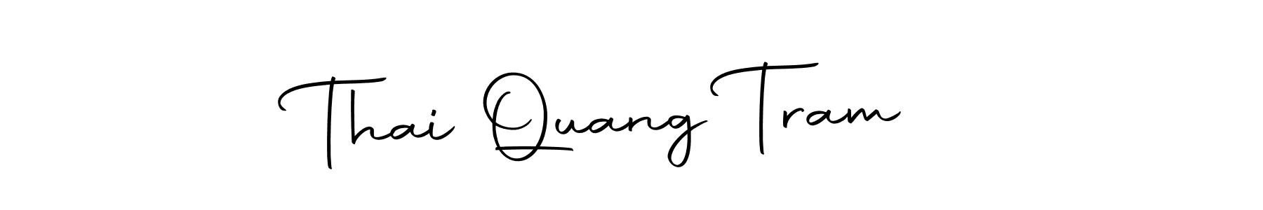 The best way (Autography-DOLnW) to make a short signature is to pick only two or three words in your name. The name Thai Quang Tram   include a total of six letters. For converting this name. Thai Quang Tram   signature style 10 images and pictures png