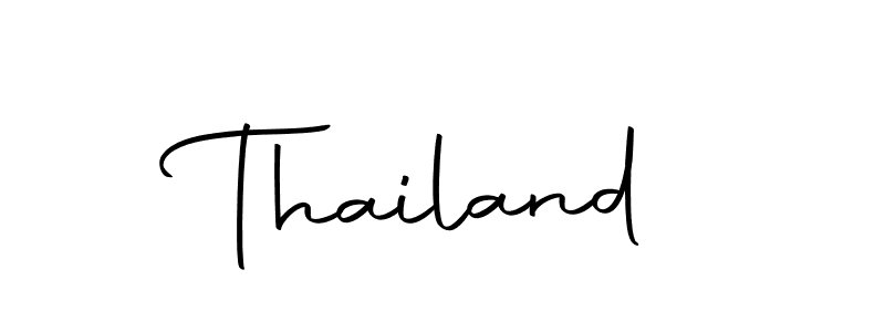 Make a beautiful signature design for name Thailand. With this signature (Autography-DOLnW) style, you can create a handwritten signature for free. Thailand signature style 10 images and pictures png