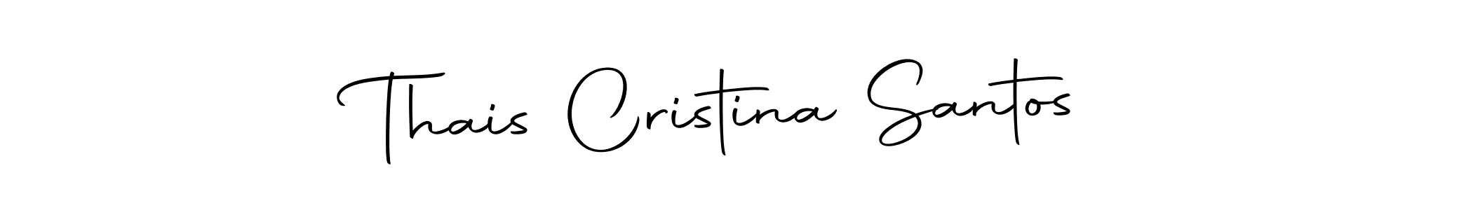 It looks lik you need a new signature style for name Thais Cristina Santos. Design unique handwritten (Autography-DOLnW) signature with our free signature maker in just a few clicks. Thais Cristina Santos signature style 10 images and pictures png