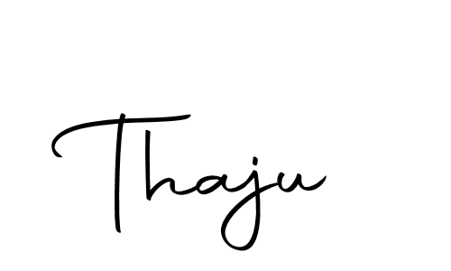 How to make Thaju signature? Autography-DOLnW is a professional autograph style. Create handwritten signature for Thaju name. Thaju signature style 10 images and pictures png