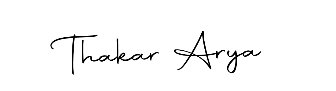 Make a short Thakar Arya signature style. Manage your documents anywhere anytime using Autography-DOLnW. Create and add eSignatures, submit forms, share and send files easily. Thakar Arya signature style 10 images and pictures png