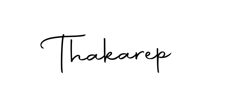 Design your own signature with our free online signature maker. With this signature software, you can create a handwritten (Autography-DOLnW) signature for name Thakarep. Thakarep signature style 10 images and pictures png