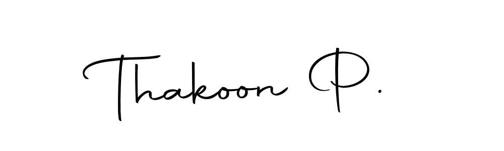 Also we have Thakoon P. name is the best signature style. Create professional handwritten signature collection using Autography-DOLnW autograph style. Thakoon P. signature style 10 images and pictures png