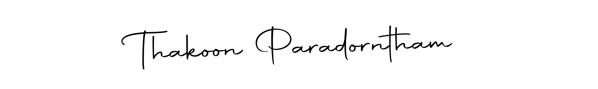 How to make Thakoon Paradorntham signature? Autography-DOLnW is a professional autograph style. Create handwritten signature for Thakoon Paradorntham name. Thakoon Paradorntham signature style 10 images and pictures png