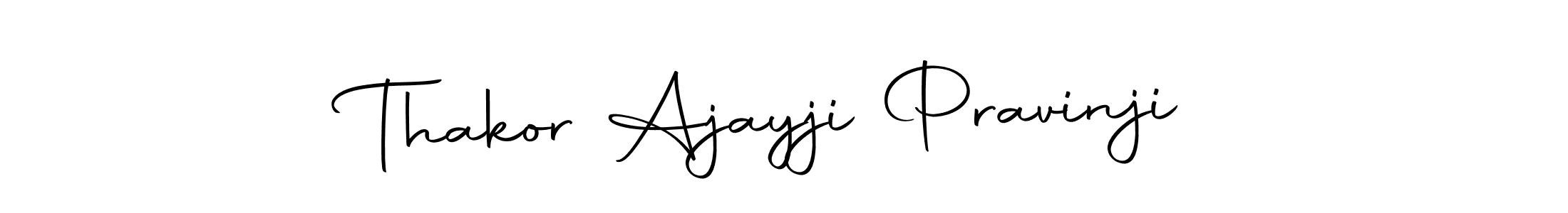 Make a short Thakor Ajayji Pravinji signature style. Manage your documents anywhere anytime using Autography-DOLnW. Create and add eSignatures, submit forms, share and send files easily. Thakor Ajayji Pravinji signature style 10 images and pictures png