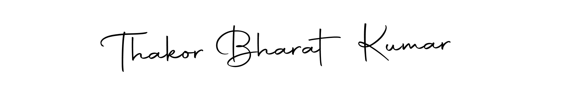 Make a short Thakor Bharat Kumar signature style. Manage your documents anywhere anytime using Autography-DOLnW. Create and add eSignatures, submit forms, share and send files easily. Thakor Bharat Kumar signature style 10 images and pictures png