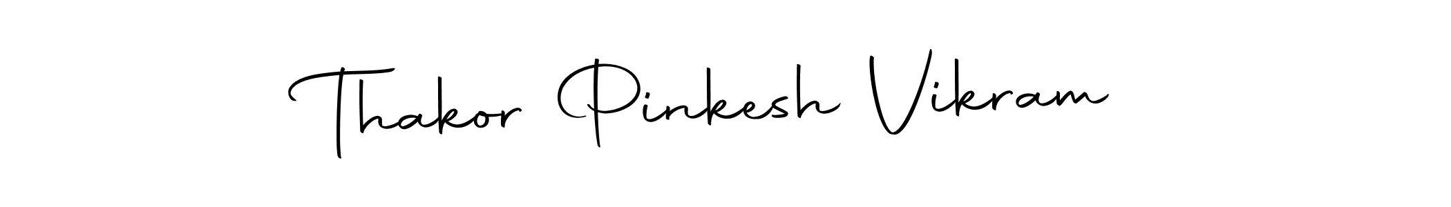 Thakor Pinkesh Vikram stylish signature style. Best Handwritten Sign (Autography-DOLnW) for my name. Handwritten Signature Collection Ideas for my name Thakor Pinkesh Vikram. Thakor Pinkesh Vikram signature style 10 images and pictures png