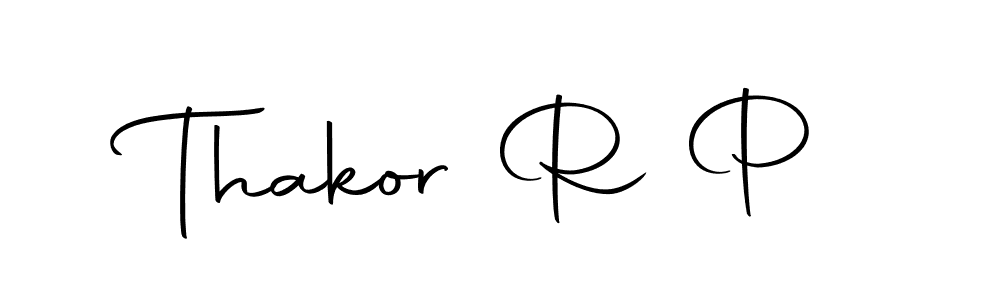 How to Draw Thakor R P signature style? Autography-DOLnW is a latest design signature styles for name Thakor R P. Thakor R P signature style 10 images and pictures png