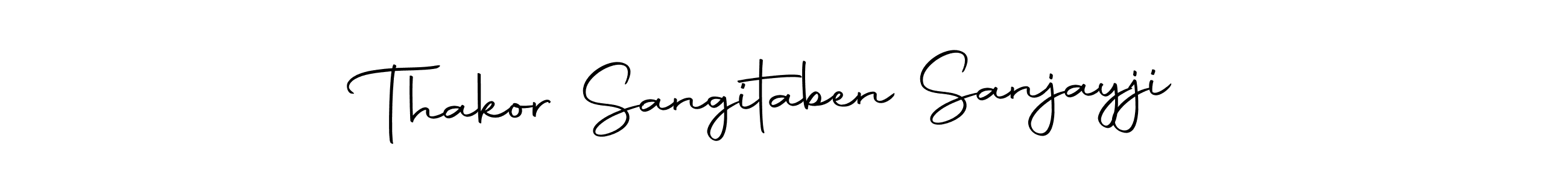 You should practise on your own different ways (Autography-DOLnW) to write your name (Thakor Sangitaben Sanjayji) in signature. don't let someone else do it for you. Thakor Sangitaben Sanjayji signature style 10 images and pictures png