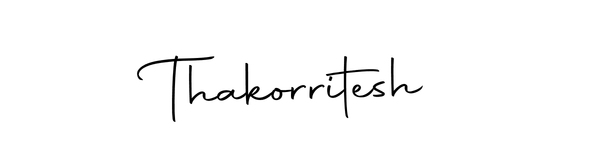 Create a beautiful signature design for name Thakorritesh. With this signature (Autography-DOLnW) fonts, you can make a handwritten signature for free. Thakorritesh signature style 10 images and pictures png