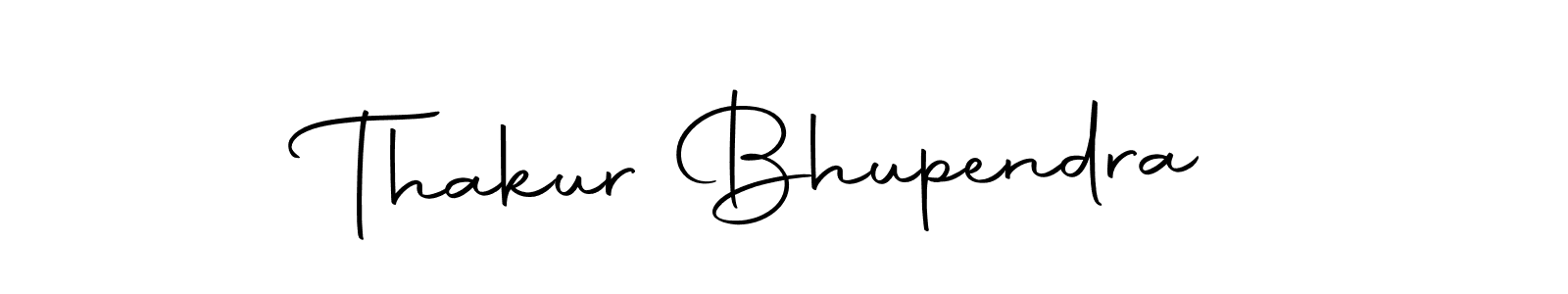 How to make Thakur Bhupendra name signature. Use Autography-DOLnW style for creating short signs online. This is the latest handwritten sign. Thakur Bhupendra signature style 10 images and pictures png