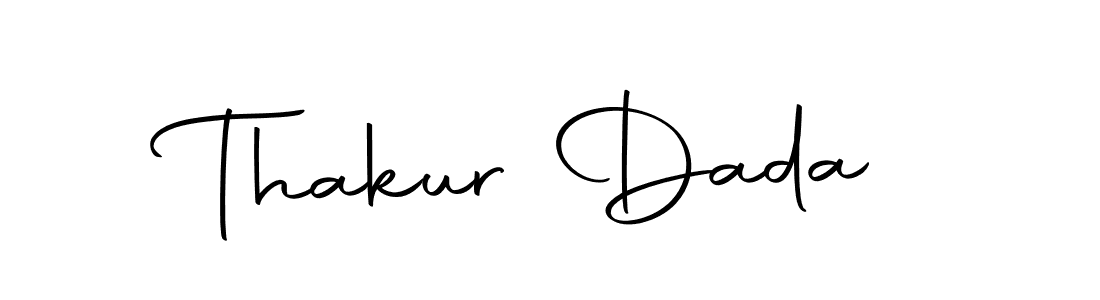 The best way (Autography-DOLnW) to make a short signature is to pick only two or three words in your name. The name Thakur Dada include a total of six letters. For converting this name. Thakur Dada signature style 10 images and pictures png