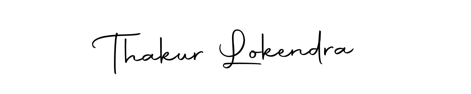 Create a beautiful signature design for name Thakur Lokendra. With this signature (Autography-DOLnW) fonts, you can make a handwritten signature for free. Thakur Lokendra signature style 10 images and pictures png