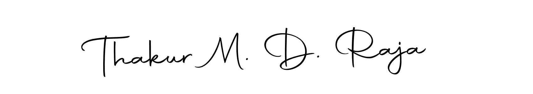 Also You can easily find your signature by using the search form. We will create Thakur M. D. Raja name handwritten signature images for you free of cost using Autography-DOLnW sign style. Thakur M. D. Raja signature style 10 images and pictures png