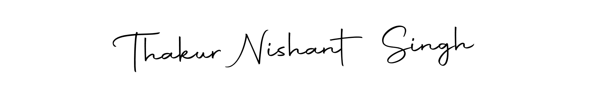 This is the best signature style for the Thakur Nishant Singh name. Also you like these signature font (Autography-DOLnW). Mix name signature. Thakur Nishant Singh signature style 10 images and pictures png