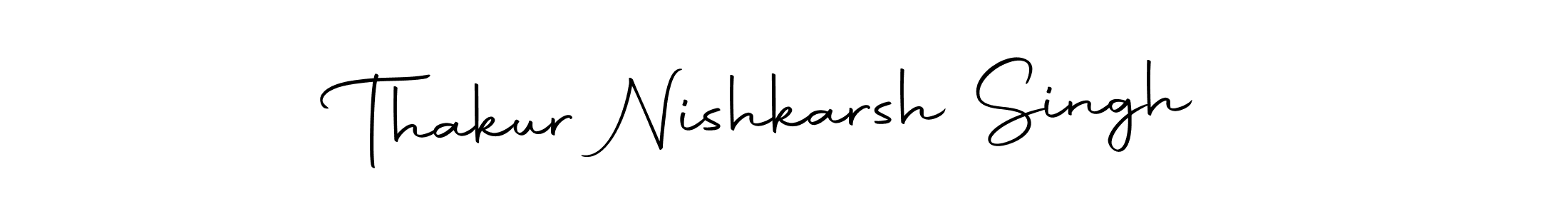 Make a beautiful signature design for name Thakur Nishkarsh Singh. Use this online signature maker to create a handwritten signature for free. Thakur Nishkarsh Singh signature style 10 images and pictures png