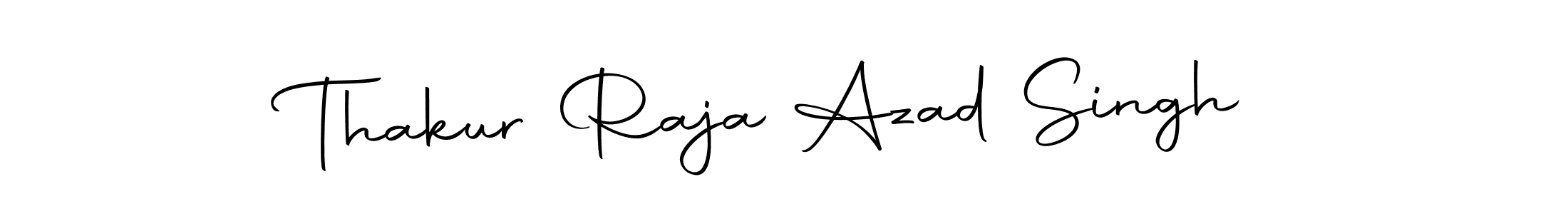 Thakur Raja Azad Singh stylish signature style. Best Handwritten Sign (Autography-DOLnW) for my name. Handwritten Signature Collection Ideas for my name Thakur Raja Azad Singh. Thakur Raja Azad Singh signature style 10 images and pictures png