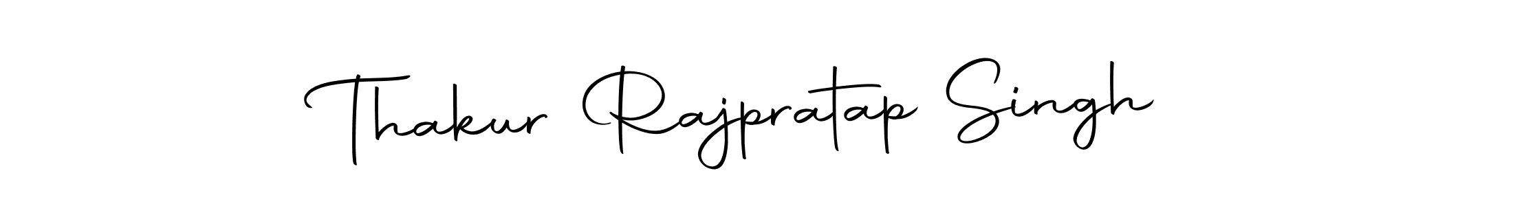 How to make Thakur Rajpratap Singh name signature. Use Autography-DOLnW style for creating short signs online. This is the latest handwritten sign. Thakur Rajpratap Singh signature style 10 images and pictures png