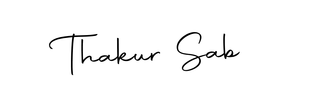 Thakur Sab stylish signature style. Best Handwritten Sign (Autography-DOLnW) for my name. Handwritten Signature Collection Ideas for my name Thakur Sab. Thakur Sab signature style 10 images and pictures png