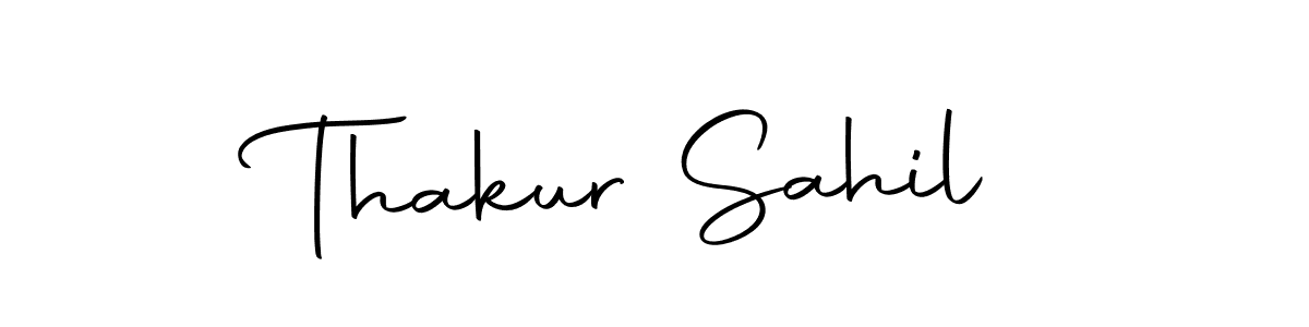 Thakur Sahil stylish signature style. Best Handwritten Sign (Autography-DOLnW) for my name. Handwritten Signature Collection Ideas for my name Thakur Sahil. Thakur Sahil signature style 10 images and pictures png