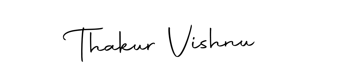 How to make Thakur Vishnu signature? Autography-DOLnW is a professional autograph style. Create handwritten signature for Thakur Vishnu name. Thakur Vishnu signature style 10 images and pictures png