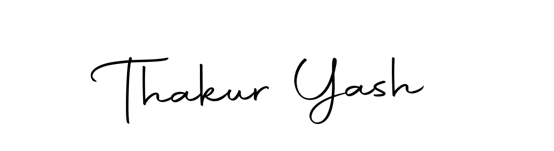 The best way (Autography-DOLnW) to make a short signature is to pick only two or three words in your name. The name Thakur Yash include a total of six letters. For converting this name. Thakur Yash signature style 10 images and pictures png