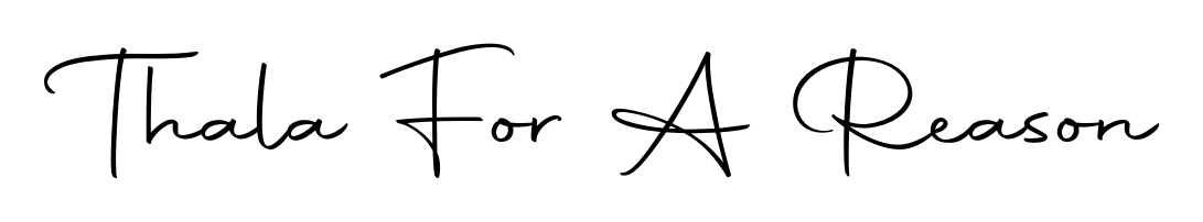 Enhance your business communications with Thala For A Reason signature in Autography-DOLnW lettering. Clean, modern, and universally compatible. Thala For A Reason signature style 10 images and pictures png