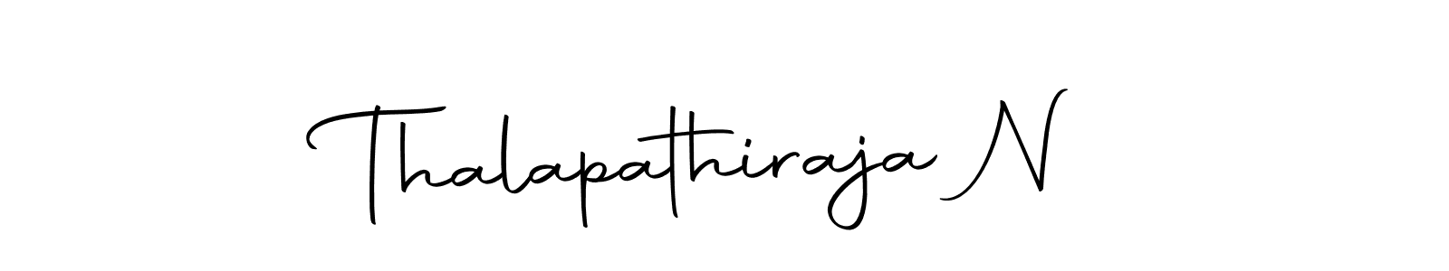 You can use this online signature creator to create a handwritten signature for the name Thalapathiraja N. This is the best online autograph maker. Thalapathiraja N signature style 10 images and pictures png