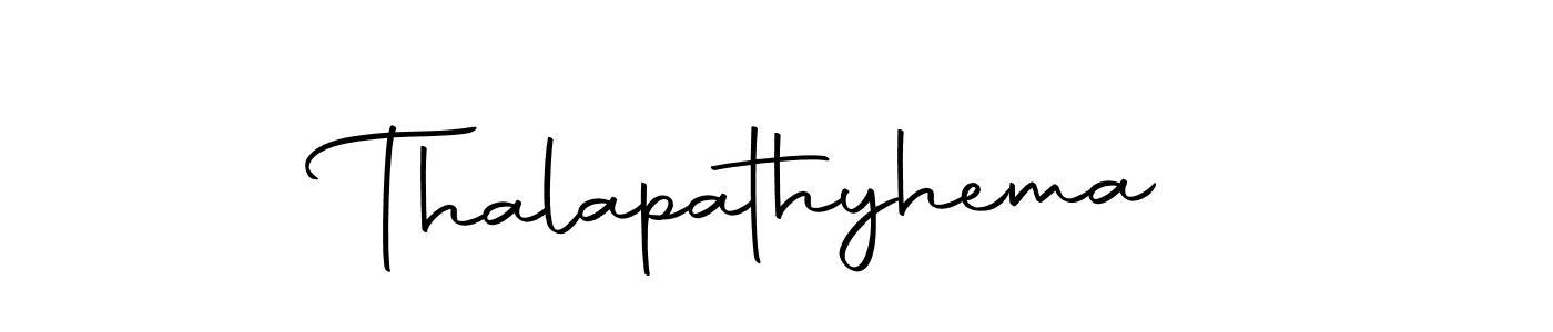 Design your own signature with our free online signature maker. With this signature software, you can create a handwritten (Autography-DOLnW) signature for name Thalapathyhema. Thalapathyhema signature style 10 images and pictures png