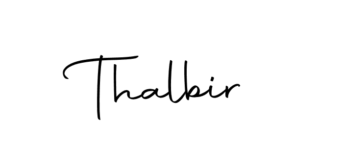 Make a beautiful signature design for name Thalbir. Use this online signature maker to create a handwritten signature for free. Thalbir signature style 10 images and pictures png