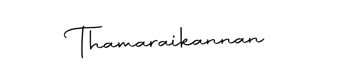 Create a beautiful signature design for name Thamaraikannan. With this signature (Autography-DOLnW) fonts, you can make a handwritten signature for free. Thamaraikannan signature style 10 images and pictures png