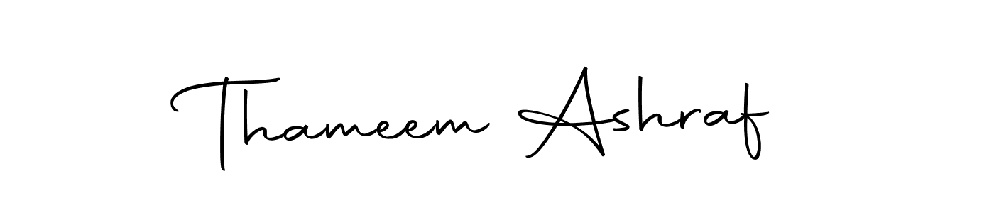 Similarly Autography-DOLnW is the best handwritten signature design. Signature creator online .You can use it as an online autograph creator for name Thameem Ashraf. Thameem Ashraf signature style 10 images and pictures png