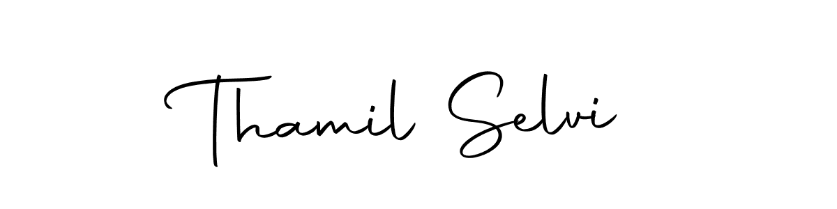 Make a short Thamil Selvi signature style. Manage your documents anywhere anytime using Autography-DOLnW. Create and add eSignatures, submit forms, share and send files easily. Thamil Selvi signature style 10 images and pictures png