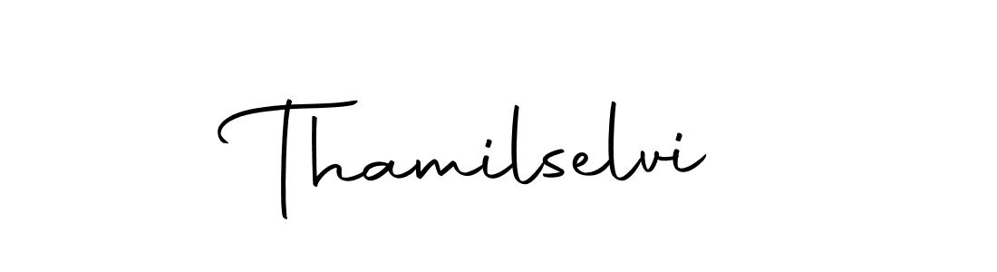 Use a signature maker to create a handwritten signature online. With this signature software, you can design (Autography-DOLnW) your own signature for name Thamilselvi. Thamilselvi signature style 10 images and pictures png