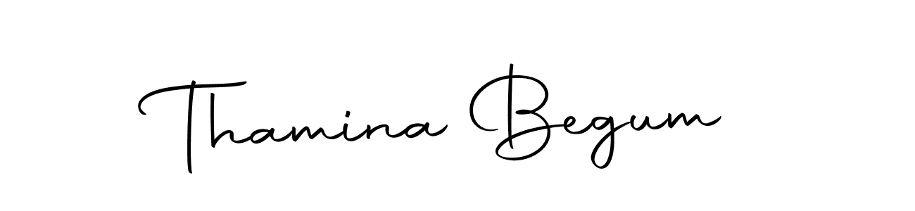 Also we have Thamina Begum name is the best signature style. Create professional handwritten signature collection using Autography-DOLnW autograph style. Thamina Begum signature style 10 images and pictures png
