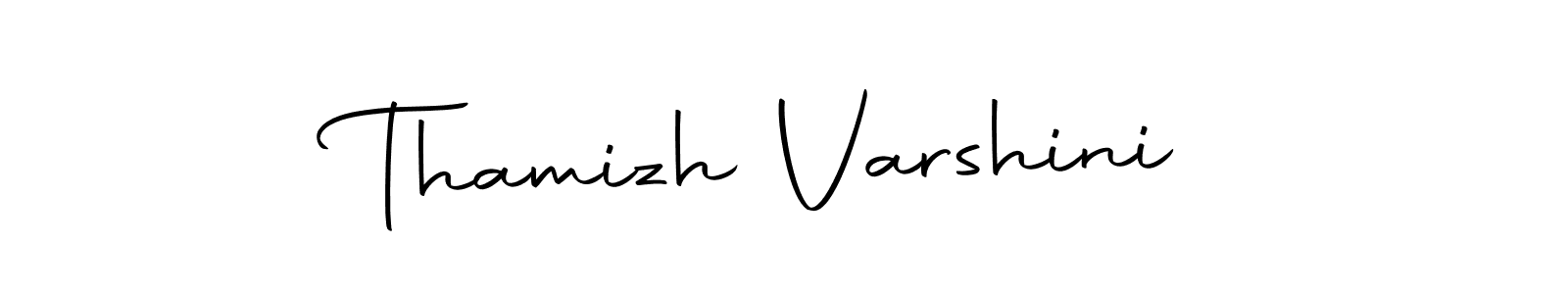 Also we have Thamizh Varshini name is the best signature style. Create professional handwritten signature collection using Autography-DOLnW autograph style. Thamizh Varshini signature style 10 images and pictures png