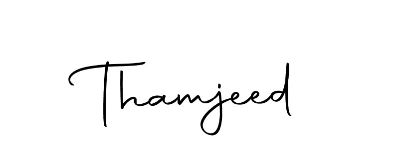 Here are the top 10 professional signature styles for the name Thamjeed. These are the best autograph styles you can use for your name. Thamjeed signature style 10 images and pictures png